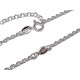 Bracelet argent 2,9g 17+4cm rugby