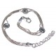 Bracelet argent 3,2g 16+2,5cm