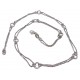 Collier argent 6,1g rhodié 42cm