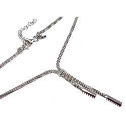 Collier argent rhodié 6,3g 38+4cm