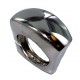 bague acier brillante t 52/54/56/58