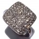 Bagues acier bague acier t52 à 58 avec strass