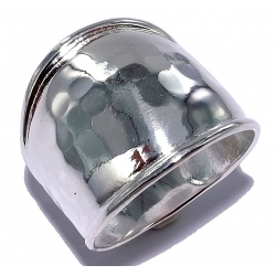 Bague argent 7g t 50 au 60 martel