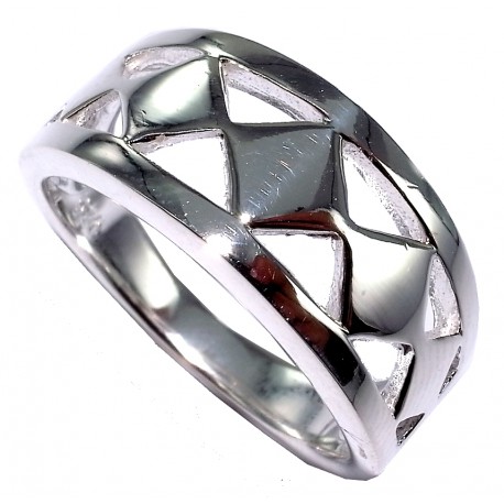 Bague argent 4,1g taille 50 à 60