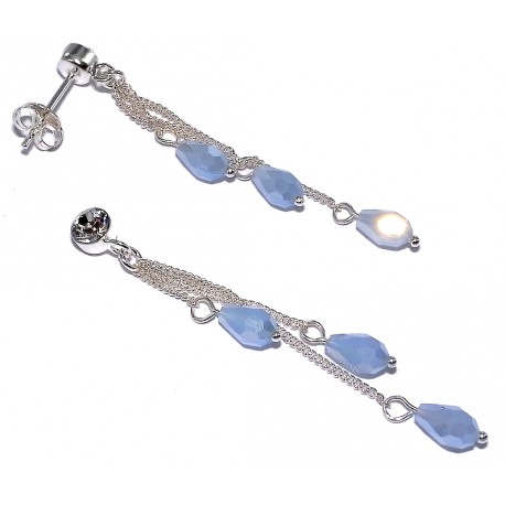 Bo argent boucles oreille argent 1,1g