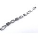 Bracelet acier 21 cm