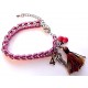 bracelet fantaisie 19+5cm