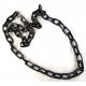 collier acier 65cm noire