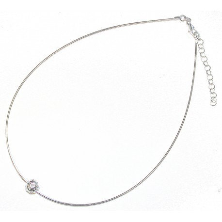 Collier argent 6,3g 38+5cm