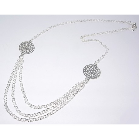 Collier argent 6.9g 42cm