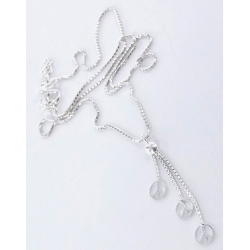 Collier argent 2,8g 38+3cm