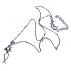 Collier argent rhodié 3,7 g 38+5 cm