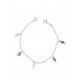 Bracelet argent "hippocampes" 3,8g 18,5cm