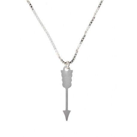 Collier argent 3,3g "flèche" 39+4 cm