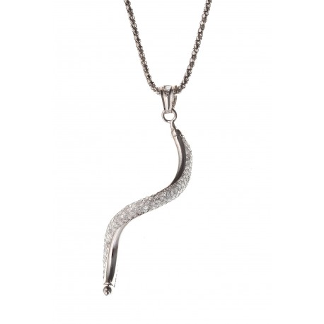 Collier argent rhodié 5,1g 45cm