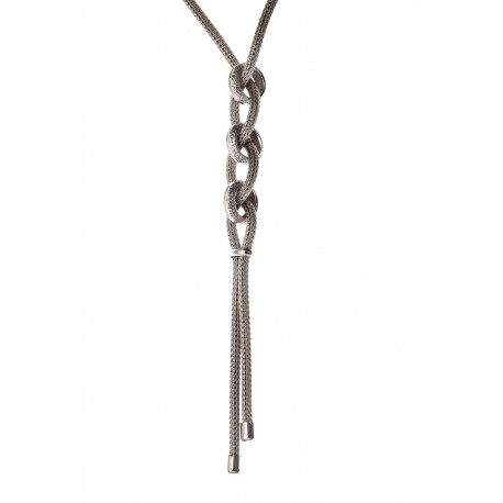 Collier argent rhodié 8,5g 45 cm