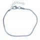 Bracelet en argent 2,4g - 17+3 cm