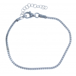 Bracelet en argent 2,4g - 17+3 cm