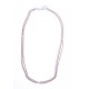 Collier argent rhodié 7,2g - 3 tons YRA - 40+5 cm