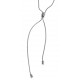 Collier argent rhodié 4,8g - 42+2 cm