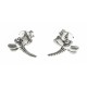 Boucles d'oreille argent 3,3g - carton 3 BOS