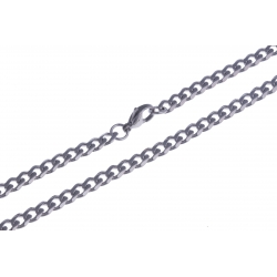 Collier acier - 5mm - 60cm