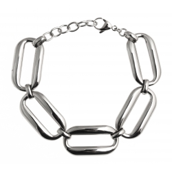 Bracelet acier 19+3,5cm